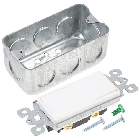 0.830-in x 1.45-in rocker switch junction box covers|gardner rocker switch.